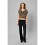OLLY KNIT TOP Black Amber