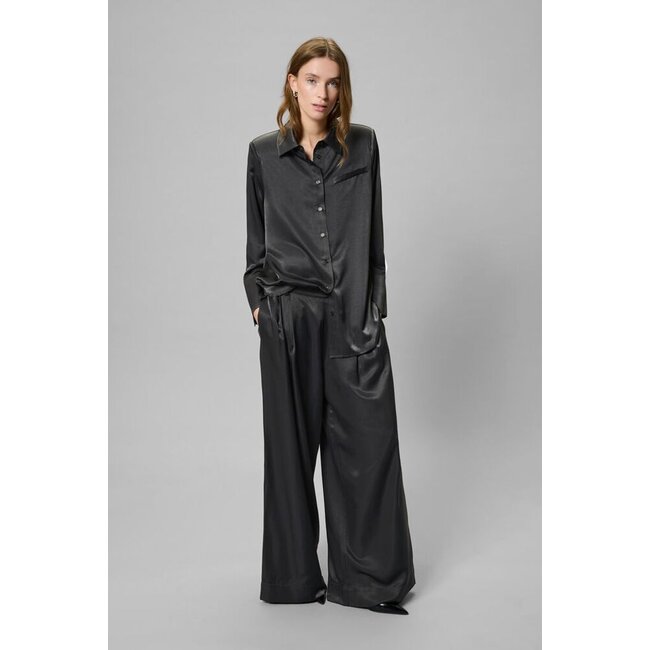 ESTELLE WIDE PANTS Asphalt