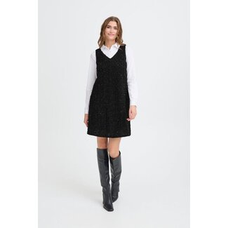 ICHI NINKY DRESS Black