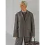 MOMO BLAZER Dark Grey Pinstripe
