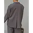 MOMO BLAZER Dark Grey Pinstripe