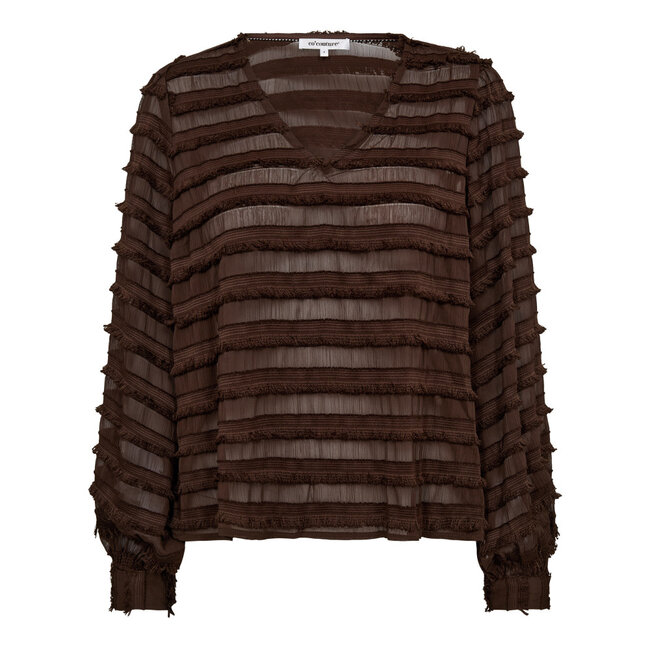 SIVA BLOUSE Dark Brown