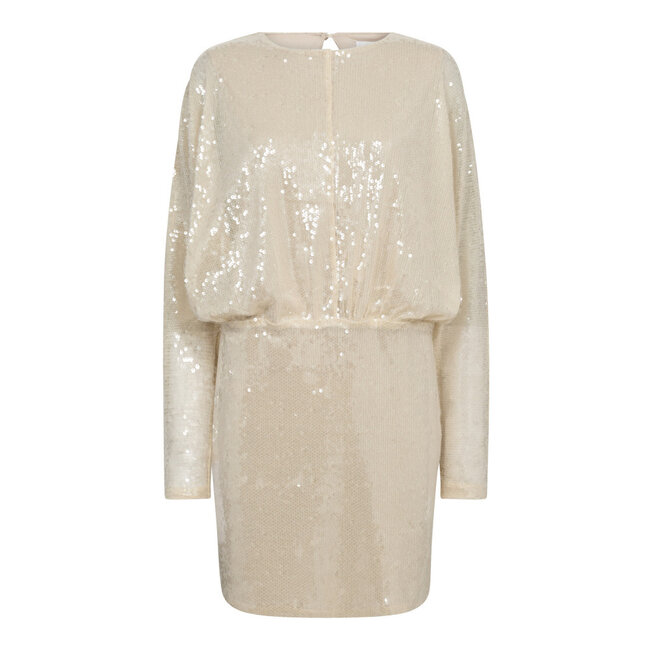 SERAFIN SEQUIN DRESS Champagne