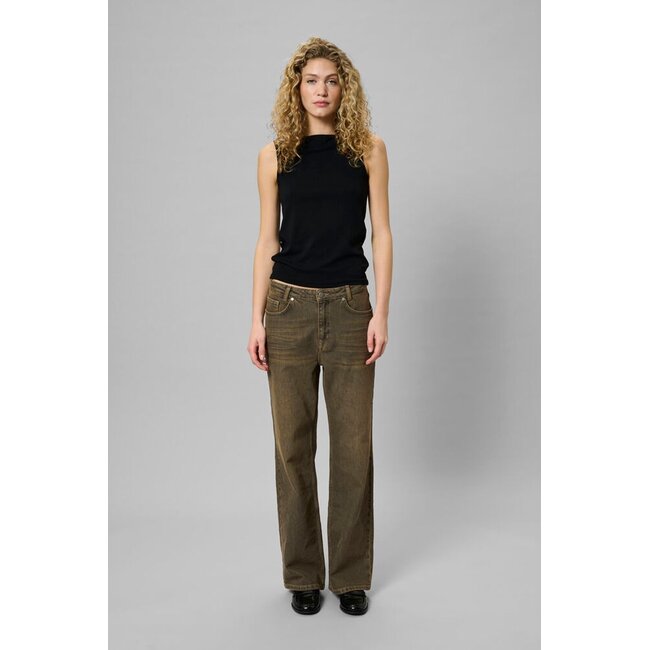 LOUIS HIGH WIDE JEANS Amber Retro