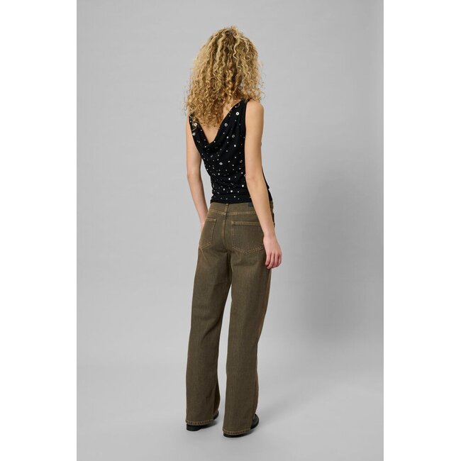 LOUIS HIGH WIDE JEANS Amber Retro