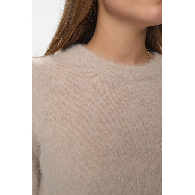 SURI BUSHED PULLOVER Chateau Gray