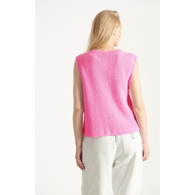 EAST GILET Rose Bubble Chine