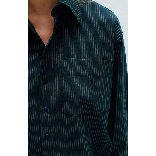 UGY SHIRT Rayures Lierre