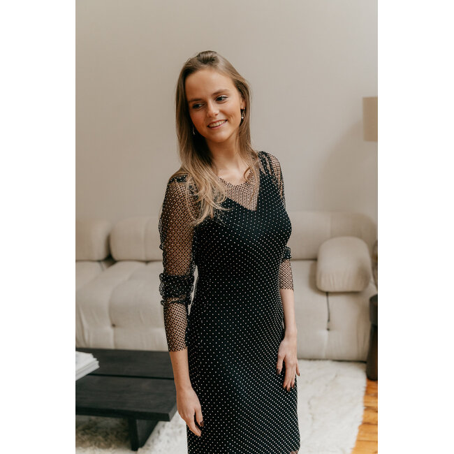KRYSTAL DRESS Black