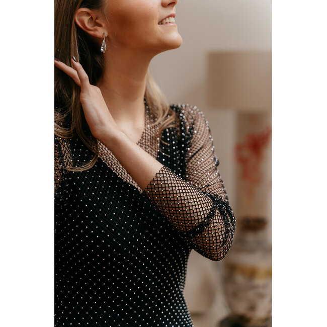 KRYSTAL DRESS Black
