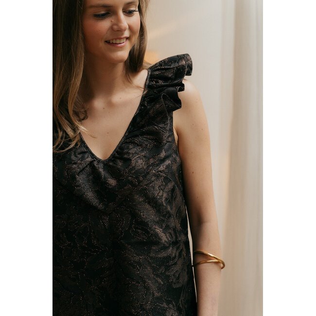 LIKA DRESS Black Coffee