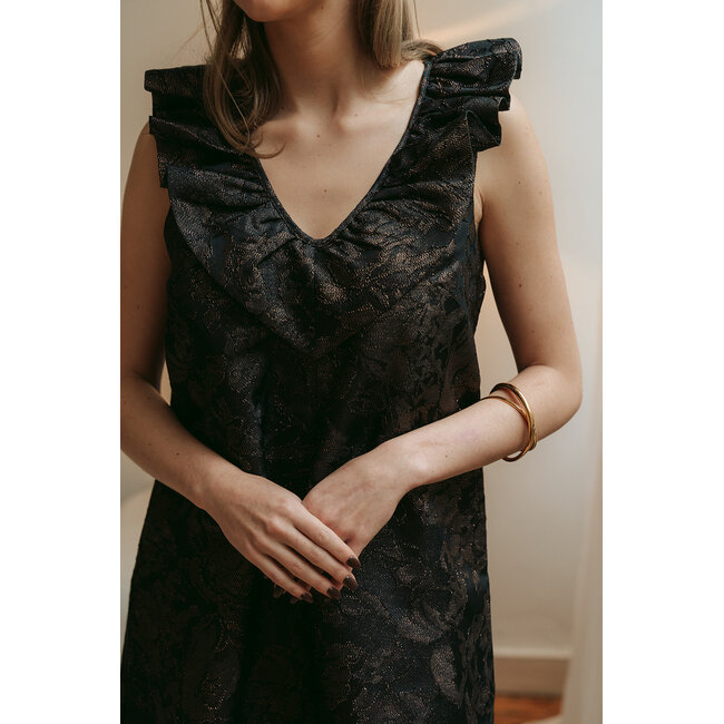 LIKA DRESS Black Coffee