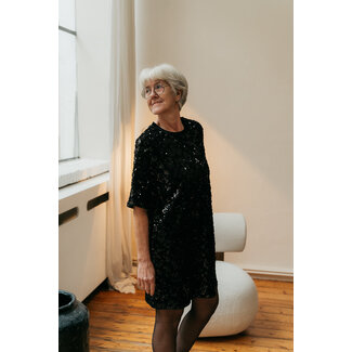 NÜMPH KIMSI DRESS Caviar