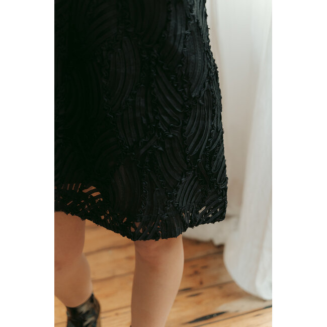 SABINE SHORT DRESS Black