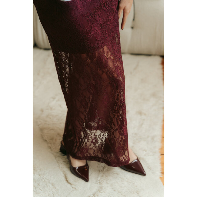 MISTA ANKLE LACE SKIRT Fig