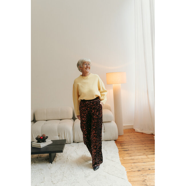 KIMSI PANTS Black Coffee