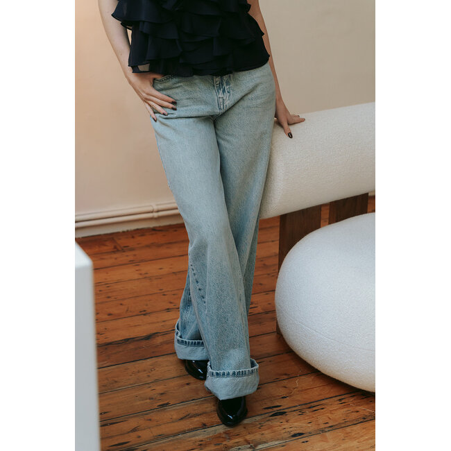 JESSIE JEANS Light Blue Dirty Wash