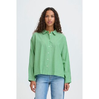 ICHI GILEY SHIRT Kelly Green/Birch