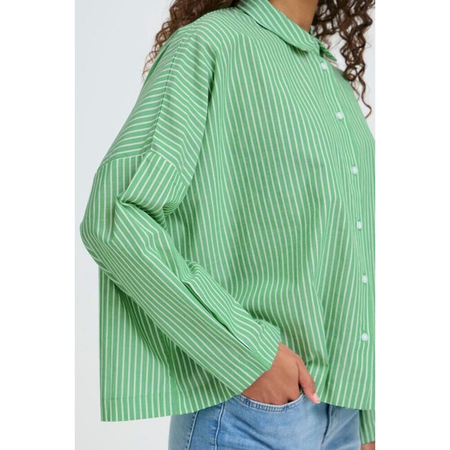 GILEY SHIRT Kelly Green/Birch