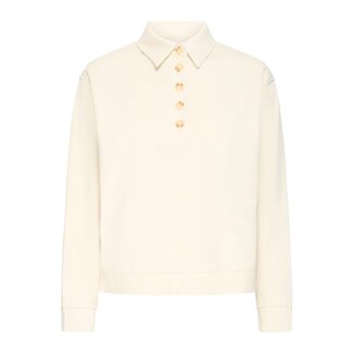 ICHI MOJA POLO SWEATER Birch