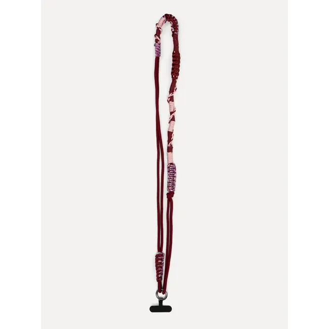 Phone Strap Red Pink