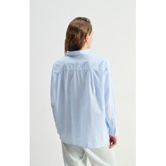 American Vintage ELUABIRD SHIRT Rayures Blue