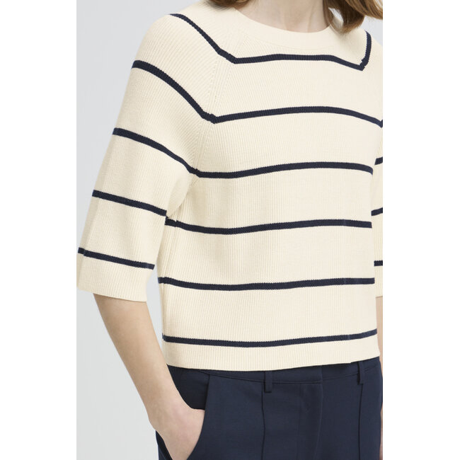 BOSTON KNIT Birch Stripe