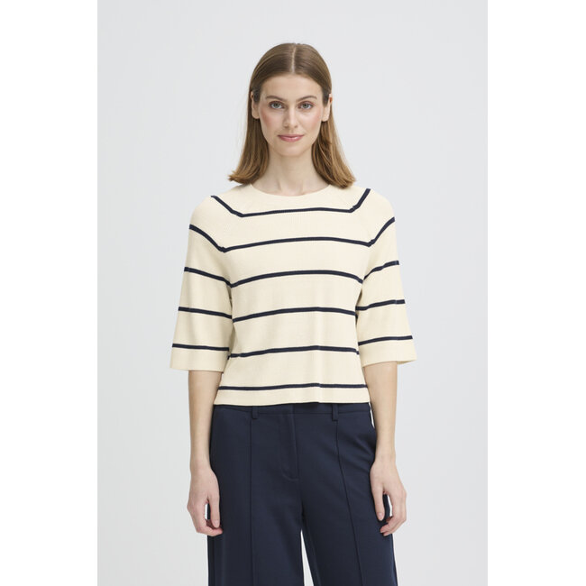 BOSTON KNIT Birch Stripe