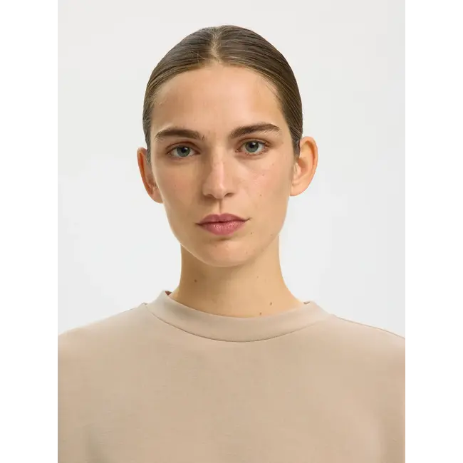 TENNY OVERSIZED TEE Pure Cashmere