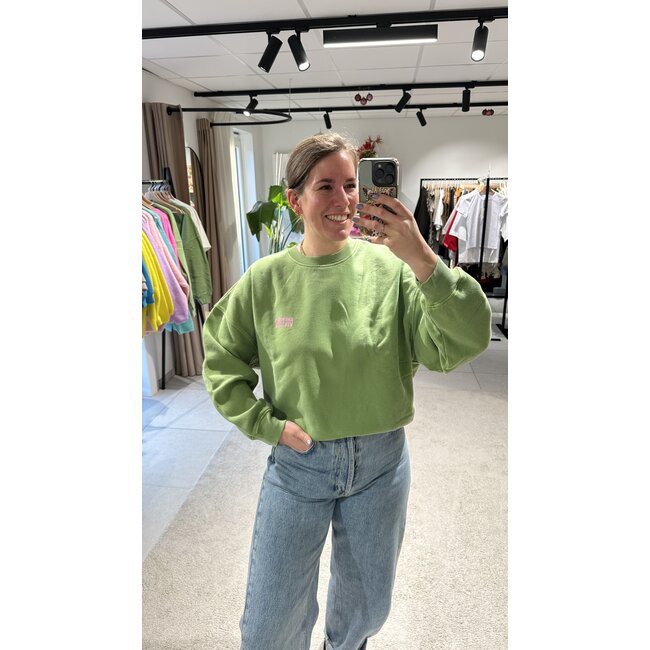 PLIZZY SWEATER Vintage Lemongrass
