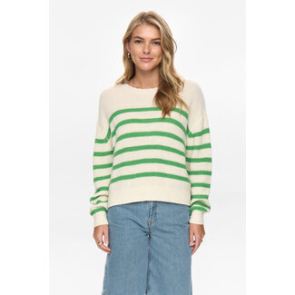 NÜMPH VINETTE PULLOVER Vibrant Green