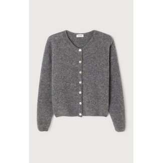 American Vintage VITO GILET Steel Melange