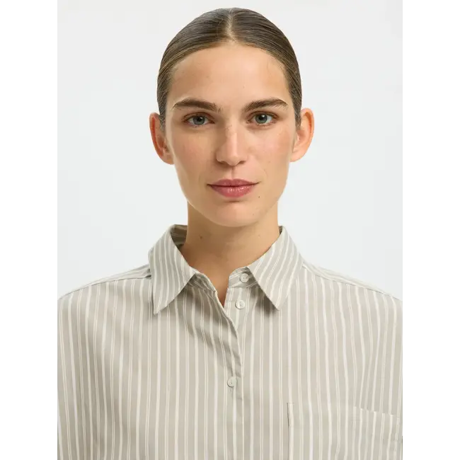 ASTHA CROPPED BOXY SHIRT Pure Cashmere