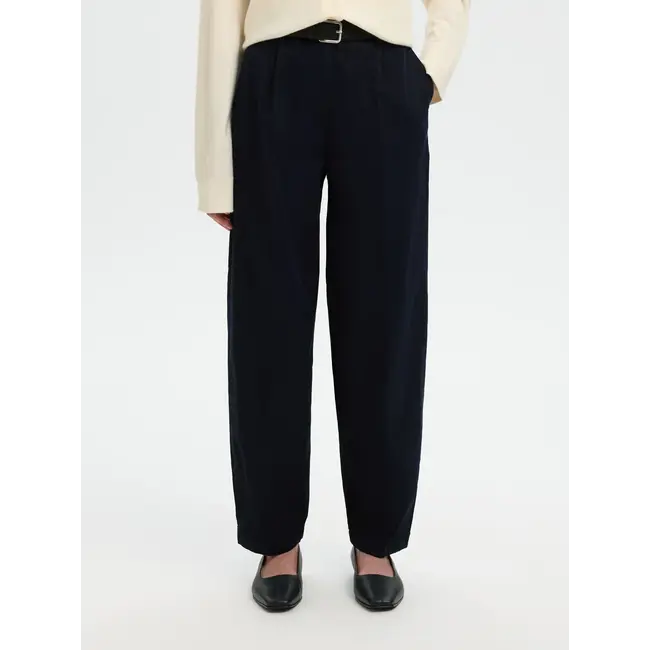 MILLE BARREL PANTS Dark Sapphire