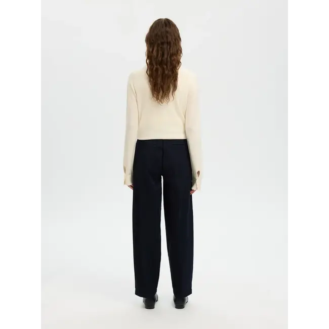 MILLE BARREL PANTS Dark Sapphire