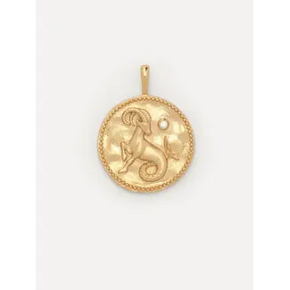 Les Soeurs ZODIAC CHARM STEENBOK Gold