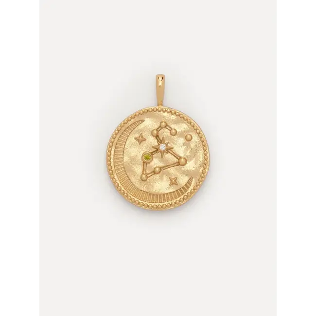 ZODIAC CHARM LEEUW Gold