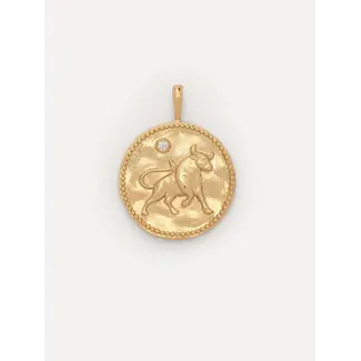 Les Soeurs ZODIAC CHARM STIER Gold