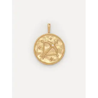 Les Soeurs ZODIAC CHARM BOOGSCHUTTER Gold