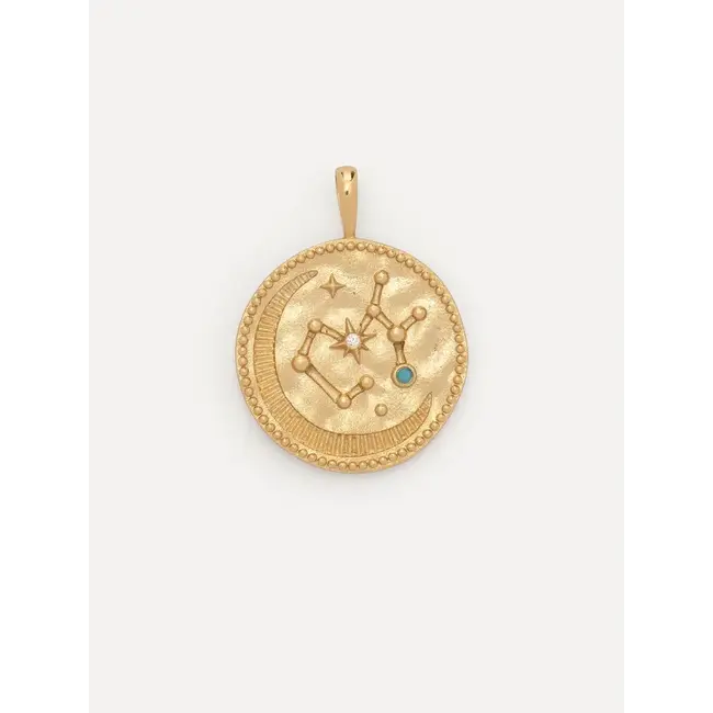 ZODIAC CHARM BOOGSCHUTTER Gold