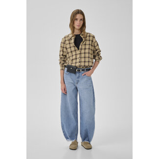 My Essential Wardrobe LUCY LOOSE BALLOON JEANS Medium Blue