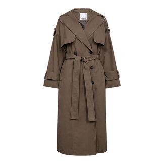 Co Couture ETHAN TRENCH COAT Walnut
