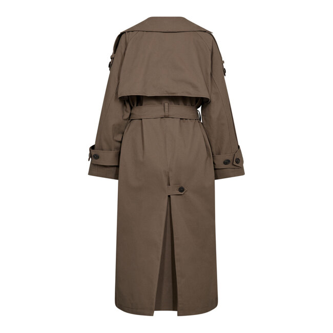 ETHAN TRENCH COAT Walnut