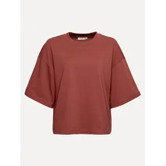 Les Soeurs TIARA SHIRT Dark Bordeaux