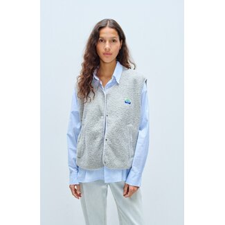 American Vintage HOKTOWN VEST Polaire Chine