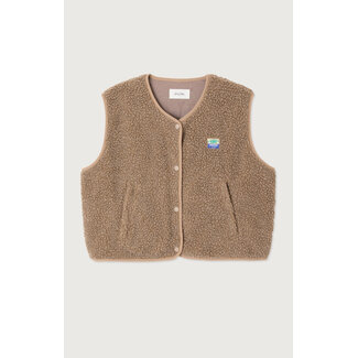 American Vintage HOKTOWN VEST Muscade Chine