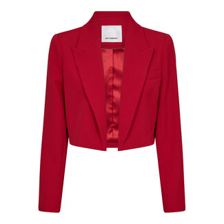 Co Couture CADEAU CROP BLAZER Flame