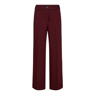 Co Couture KYLE WIDE PANTS Burgundy