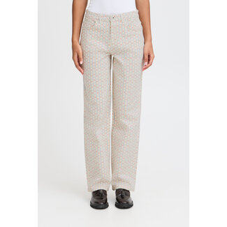 ICHI BROKES PANTS Birch