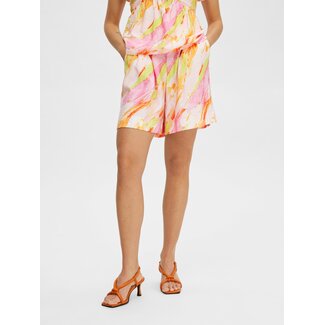 Selected Femme AURELIA WIDE SHORTS Blushing Bride